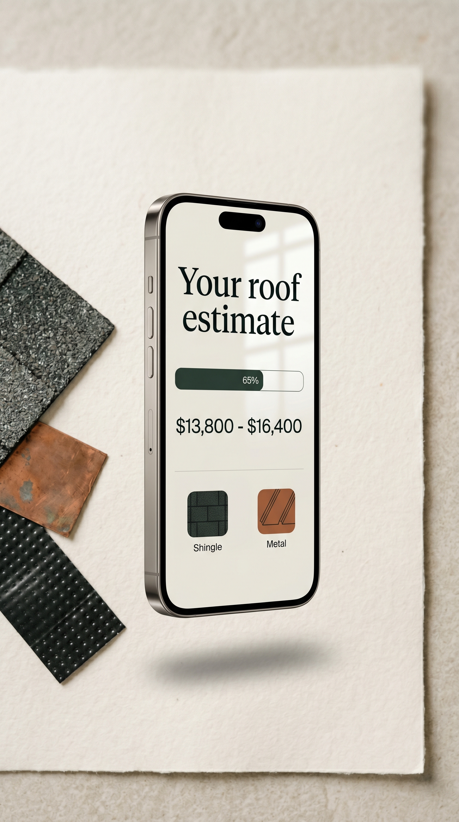 Virtual estimator mockup